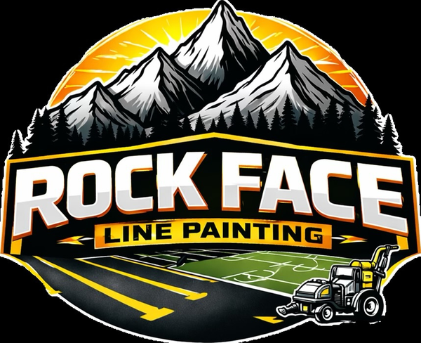 Rock Face Line Painting